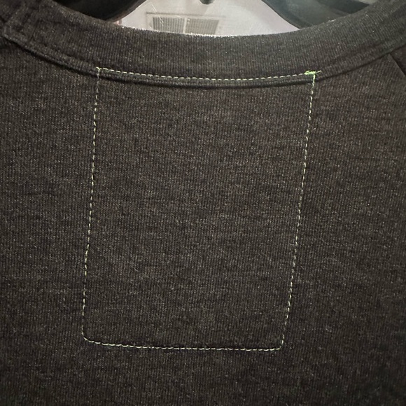 EUC Aviator Nation unisex crewneck with a “Tribe of Peace” patch on ombré front - Picture 8 of 16